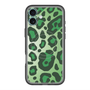 スリムプロテクションプレミアムケース with MagSafe［ Leopard - Green ］