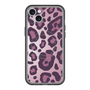 スリムプロテクションプレミアムケース with MagSafe［ Leopard - Pink ］