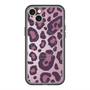 スリムプロテクションプレミアムケース with MagSafe［ Leopard - Pink ］