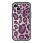 スリムプロテクションプレミアムケース with MagSafe［ Leopard - Pink ］