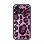 スリムプロテクションプレミアムケース with MagSafe［ Leopard - Pink ］