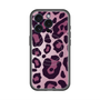 スリムプロテクションプレミアムケース with MagSafe［ Leopard - Pink ］