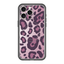 スリムプロテクションプレミアムケース with MagSafe［ Leopard - Pink ］