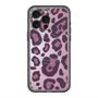 スリムプロテクションプレミアムケース with MagSafe［ Leopard - Pink ］