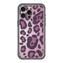 スリムプロテクションプレミアムケース with MagSafe［ Leopard - Pink ］