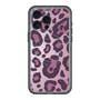 スリムプロテクションプレミアムケース with MagSafe［ Leopard - Pink ］
