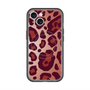 スリムプロテクションプレミアムケース with MagSafe［ Leopard - Red ］