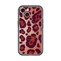 スリムプロテクションプレミアムケース with MagSafe［ Leopard - Red ］