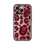 スリムプロテクションプレミアムケース with MagSafe［ Leopard - Red ］