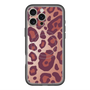 スリムプロテクションプレミアムケース with MagSafe［ Leopard - Red ］