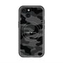 スリムプロテクションプレミアムケース with MagSafe［ Camouflage - Black ］