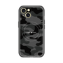 スリムプロテクションプレミアムケース with MagSafe［ Camouflage - Black ］