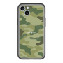 スリムプロテクションプレミアムケース with MagSafe［ Camouflage - Green ］