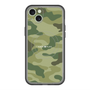 スリムプロテクションプレミアムケース with MagSafe［ Camouflage - Green ］