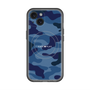 スリムプロテクションプレミアムケース with MagSafe［ Camouflage - Blue ］
