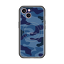 スリムプロテクションプレミアムケース with MagSafe［ Camouflage - Blue ］