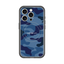 スリムプロテクションプレミアムケース with MagSafe［ Camouflage - Blue ］