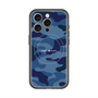 スリムプロテクションプレミアムケース with MagSafe［ Camouflage - Blue ］