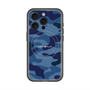 スリムプロテクションプレミアムケース with MagSafe［ Camouflage - Blue ］