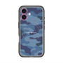 スリムプロテクションプレミアムケース with MagSafe［ Camouflage - Blue ］