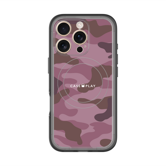 スリムプロテクションプレミアムケース with MagSafe［ Camouflage - Pink ］