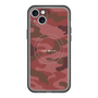 スリムプロテクションプレミアムケース with MagSafe［ Camouflage - Red ］