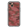 スリムプロテクションプレミアムケース with MagSafe［ Camouflage - Red ］