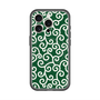 スリムプロテクションプレミアムケース with MagSafe［ 唐草模様 - Green ］