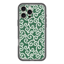 スリムプロテクションプレミアムケース with MagSafe［ 唐草模様 - Green ］