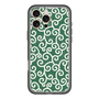 スリムプロテクションプレミアムケース with MagSafe［ 唐草模様 - Green ］