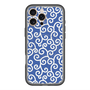 スリムプロテクションプレミアムケース with MagSafe［ 唐草模様 - Blue ］
