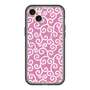 スリムプロテクションプレミアムケース with MagSafe［ 唐草模様 - Pink ］