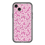 スリムプロテクションプレミアムケース with MagSafe［ 唐草模様 - Pink ］