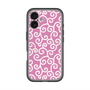 スリムプロテクションプレミアムケース with MagSafe［ 唐草模様 - Pink ］