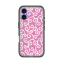 スリムプロテクションプレミアムケース with MagSafe［ 唐草模様 - Pink ］