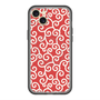スリムプロテクションプレミアムケース with MagSafe［ 唐草模様 - Red ］
