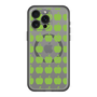 スリムプロテクションプレミアムケース with MagSafe［ Apple - Green ］