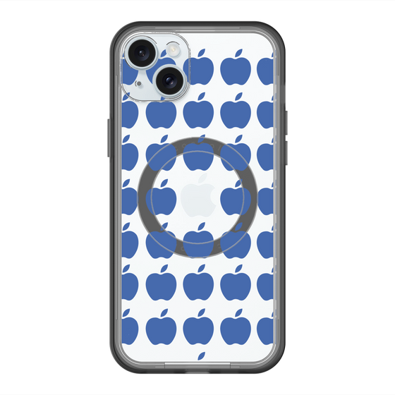 スリムプロテクションプレミアムケース with MagSafe［ Apple - Blue ］