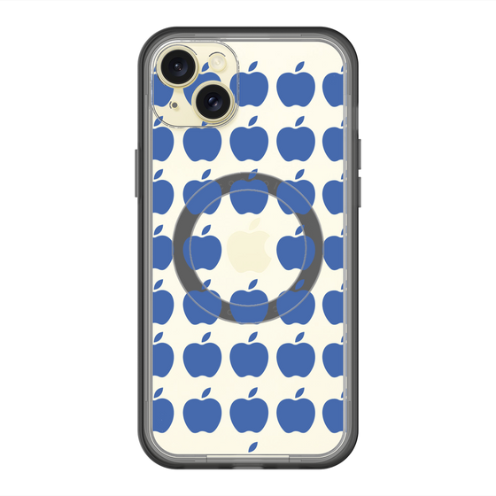 スリムプロテクションプレミアムケース with MagSafe［ Apple - Blue ］