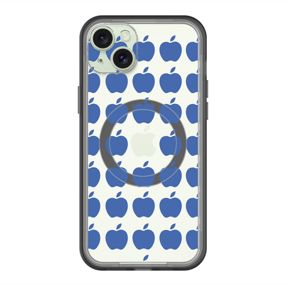 スリムプロテクションプレミアムケース with MagSafe［ Apple - Blue ］
