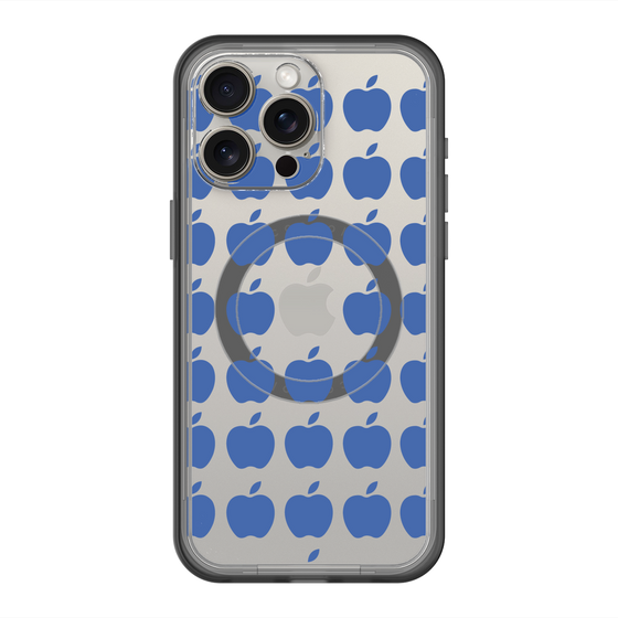 スリムプロテクションプレミアムケース with MagSafe［ Apple - Blue ］
