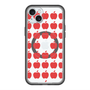 スリムプロテクションプレミアムケース with MagSafe［ Apple - Red ］