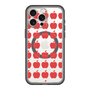 スリムプロテクションプレミアムケース with MagSafe［ Apple - Red ］