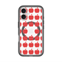 スリムプロテクションプレミアムケース with MagSafe［ Apple - Red ］