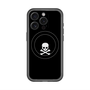 スリムプロテクションプレミアムケース with MagSafe［ スカル - Black ］