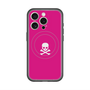 スリムプロテクションプレミアムケース with MagSafe［ スカル - Pink ］