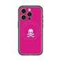 スリムプロテクションプレミアムケース with MagSafe［ スカル - Pink ］