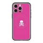 スリムプロテクションプレミアムケース with MagSafe［ スカル - Pink ］