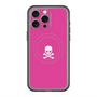 スリムプロテクションプレミアムケース with MagSafe［ スカル - Pink ］