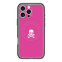 スリムプロテクションプレミアムケース with MagSafe［ スカル - Pink ］
